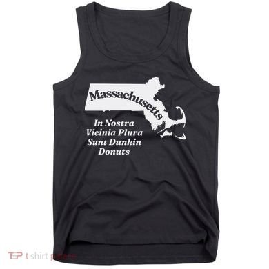 Click Hole Massachusetts In Nostra Vicinia Plura Sunt Dunkin Donuts Tank Top