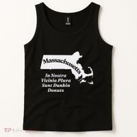 Click Hole Massachusetts In Nostra Vicinia Plura Sunt Dunkin Donuts Tank Top thumb 2