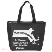 Click Hole Massachusetts In Nostra Vicinia Plura Sunt Dunkin Donuts Tote Bag thumb 0
