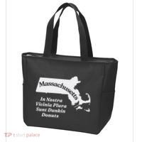 Click Hole Massachusetts In Nostra Vicinia Plura Sunt Dunkin Donuts Tote Bag thumb 3