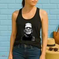 Classic Halloween Monster Horror Movie Monster Women's Tank Top thumb 2