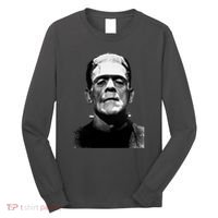Classic Halloween Monster Horror Movie Monster Long Sleeve Shirt thumb 0
