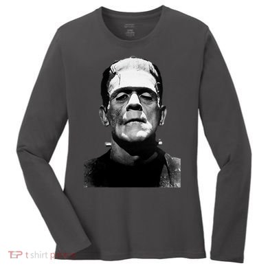 Classic Halloween Monster Horror Movie Monster Women's Long Sleeve Shirt