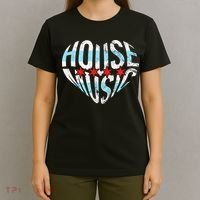 Chicago House Music I Love House Music Dj T-Shirt thumb 4