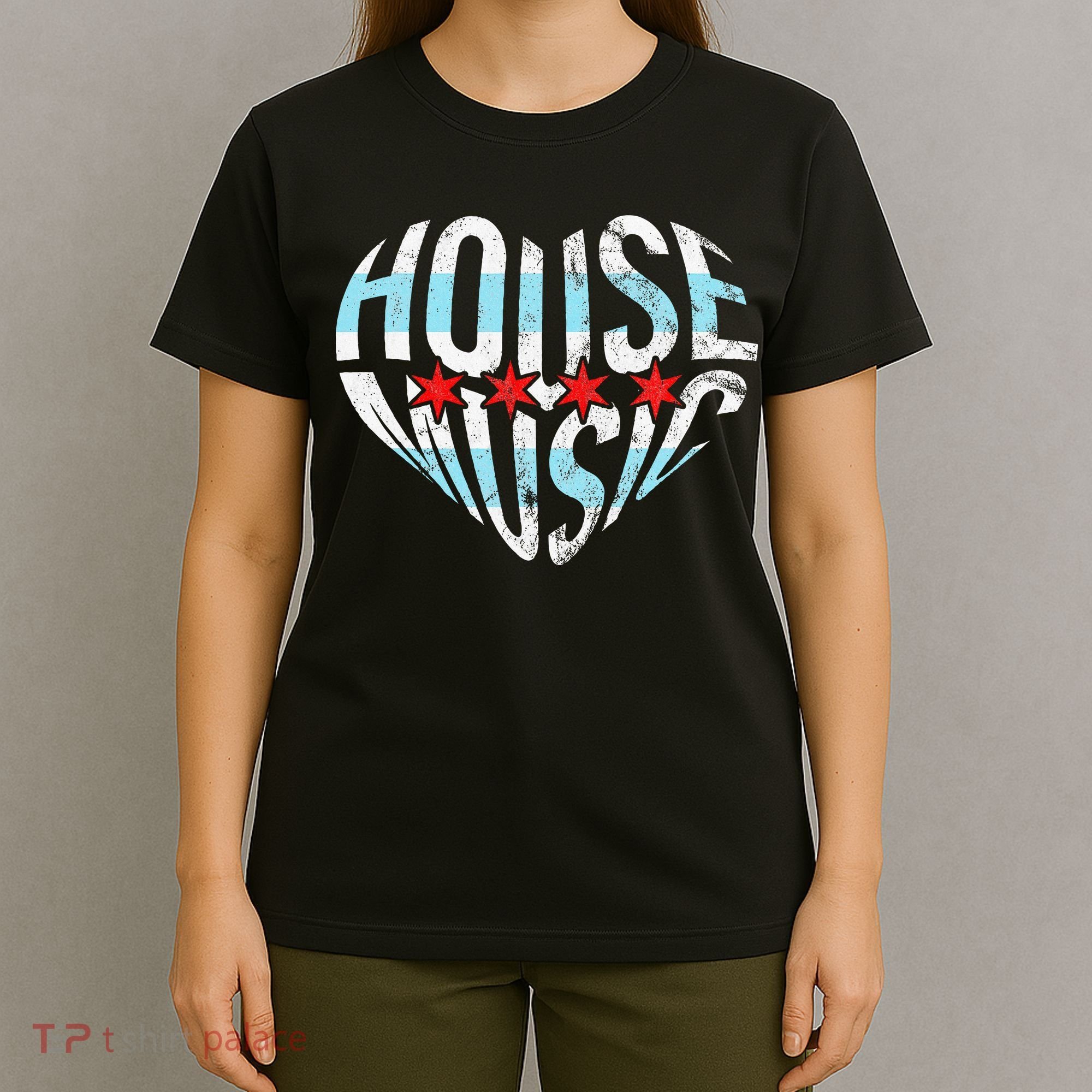 Chicago House Music I Love House Music Dj T-Shirt