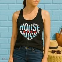 Chicago House Music I Love House Music Dj Women's Tank Top thumb 2
