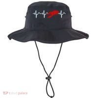 Crawfish Heartbeat Mardi Gras Lobster Season Boil Crew Gift Bucket Hat thumb 0