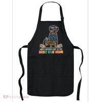 Cute Happy Mother's Day Best Dog Mom Apron thumb 0
