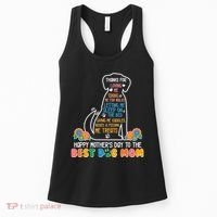 Cute Happy Mother's Day Best Dog Mom Women's Tank Top thumb 0