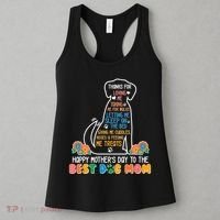 Cute Happy Mother's Day Best Dog Mom Women's Tank Top thumb 3