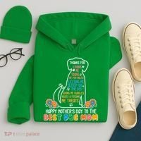 Cute Happy Mother's Day Best Dog Mom Hoodie thumb 4