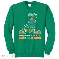 Cute Happy Mother's Day Best Dog Mom Sweatshirt thumb 0