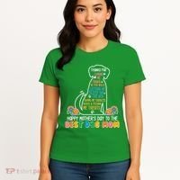 Cute Happy Mother's Day Best Dog Mom Women's T-Shirt thumb 4