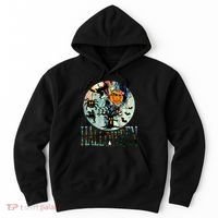 Creepy Halloween Moon Spider Pumpkin Witch Ghost Hoodie thumb 0