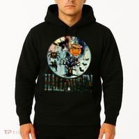 Creepy Halloween Moon Spider Pumpkin Witch Ghost Hoodie thumb 2