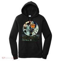 Creepy Halloween Moon Spider Pumpkin Witch Ghost Women's Hoodie thumb 0