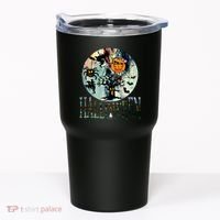 Creepy Halloween Moon Spider Pumpkin Witch Ghost Tumbler thumb 0