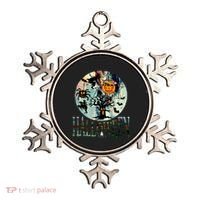Creepy Halloween Moon Spider Pumpkin Witch Ghost Ornament thumb 0
