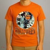Creepy Halloween Moon Spider Pumpkin Witch Ghost T-Shirt thumb 3