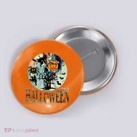 Creepy Halloween Moon Spider Pumpkin Witch Ghost Button thumb 0