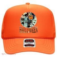 Creepy Halloween Moon Spider Pumpkin Witch Ghost Hat thumb 0