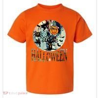 Creepy Halloween Moon Spider Pumpkin Witch Ghost Toddler T-Shirt thumb 0
