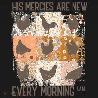 Chicken His Mercies Are New Every Morning Lam 3 23 Tote Bag thumb 4