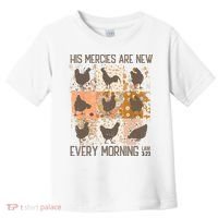 Chicken His Mercies Are New Every Morning Lam 3 23 Toddler T-Shirt thumb 0