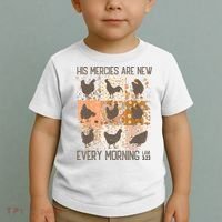 Chicken His Mercies Are New Every Morning Lam 3 23 Toddler T-Shirt thumb 2
