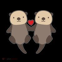 Cute He's My Otter Half Matching Couples Shirts Coffee Mug thumb 5
