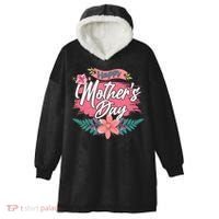 Cute Happy Mother's Day Hooded Wearable Blanket thumb 0