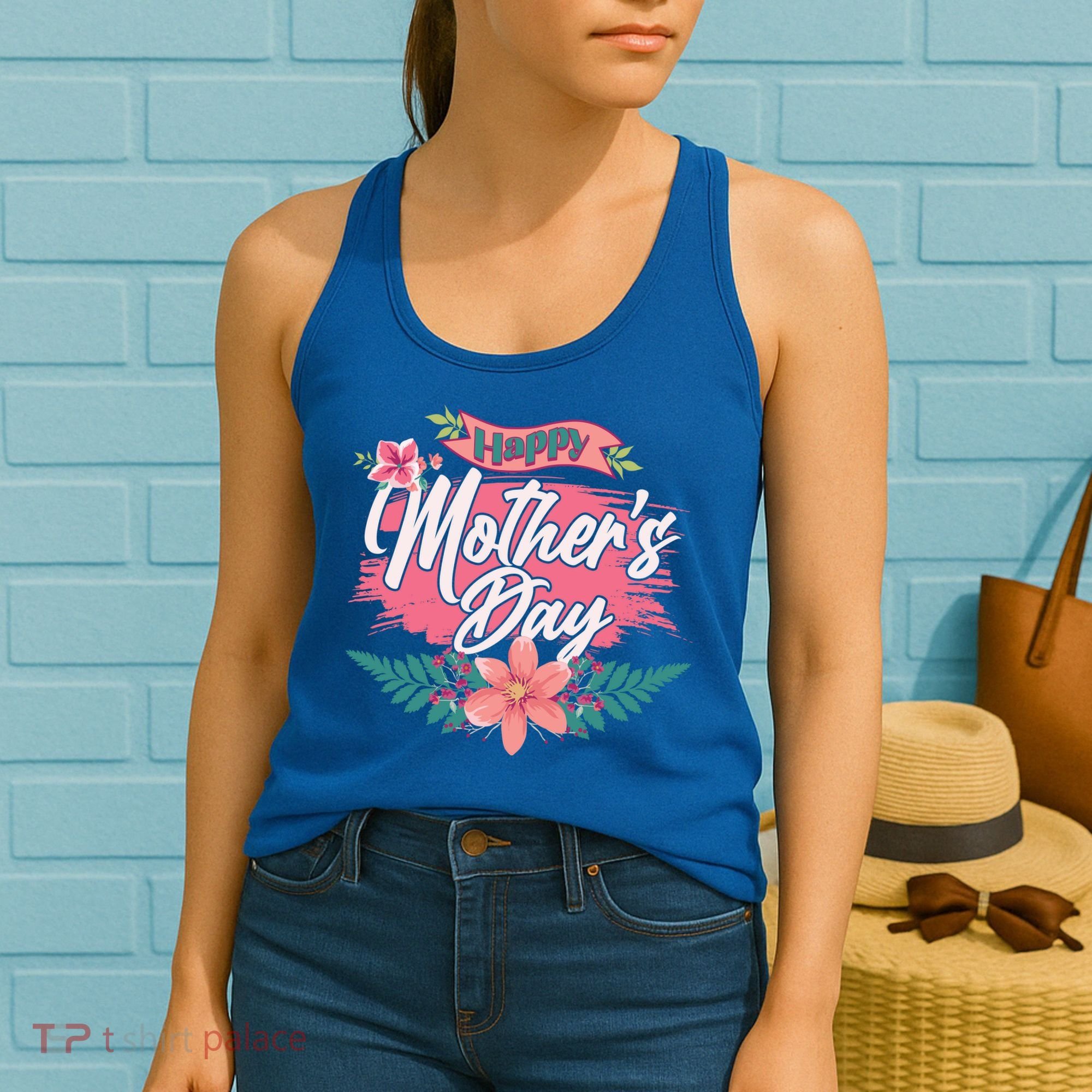 Cute Happy Mother's Day Women's Tank Top