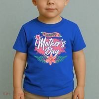 Cute Happy Mother's Day Toddler T-Shirt thumb 2