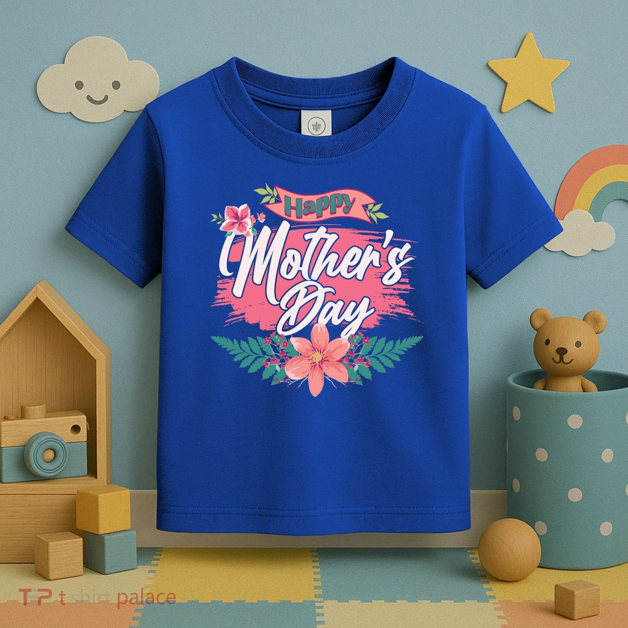 Cute Happy Mother's Day Toddler T-Shirt