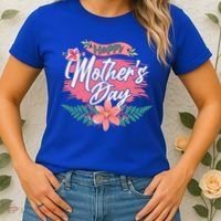 Cute Happy Mother's Day Women's T-Shirt thumb 2