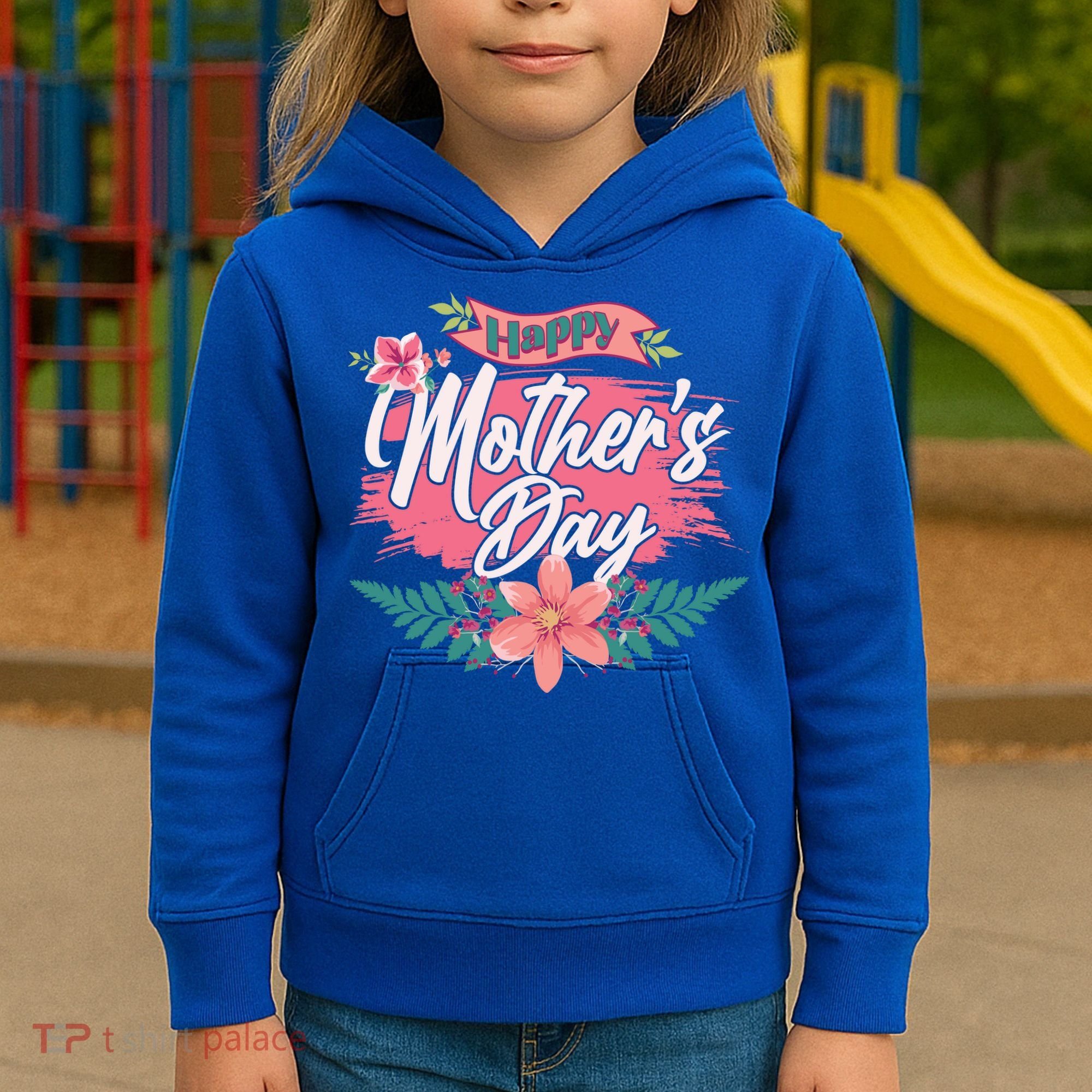 Cute Happy Mother's Day Kids Hoodie
