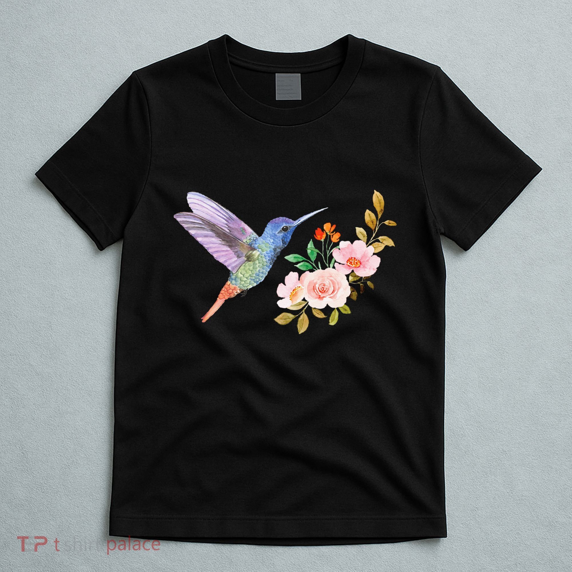 Cute Hummingbird Nectar Flower Outfit Love Birds T-Shirt