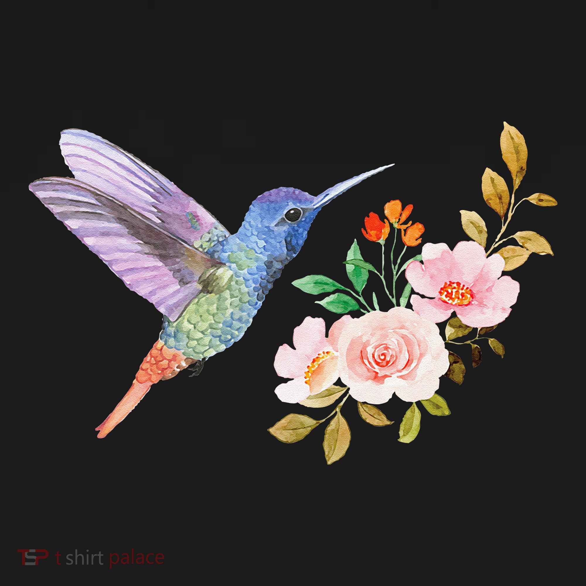 Cute Hummingbird Nectar Flower Outfit Love Birds Women's Hoodie