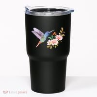 Cute Hummingbird Nectar Flower Outfit Love Birds Tumbler thumb 0