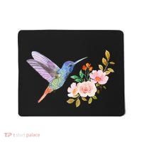 Cute Hummingbird Nectar Flower Outfit Love Birds Mousepad thumb 0