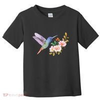 Cute Hummingbird Nectar Flower Outfit Love Birds Toddler T-Shirt thumb 0