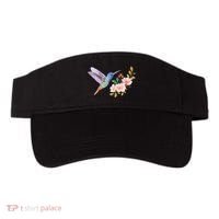 Cute Hummingbird Nectar Flower Outfit Love Birds Visor thumb 0