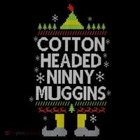 Cotton Headed Ninny Muggins! Funny Christmas Elf Kids Sweatshirt thumb 2