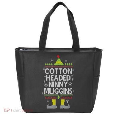 Cotton Headed Ninny Muggins! Funny Christmas Elf Tote Bag