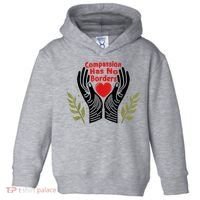 Compassion Has No Borders Toddler Hoodie thumb 0
