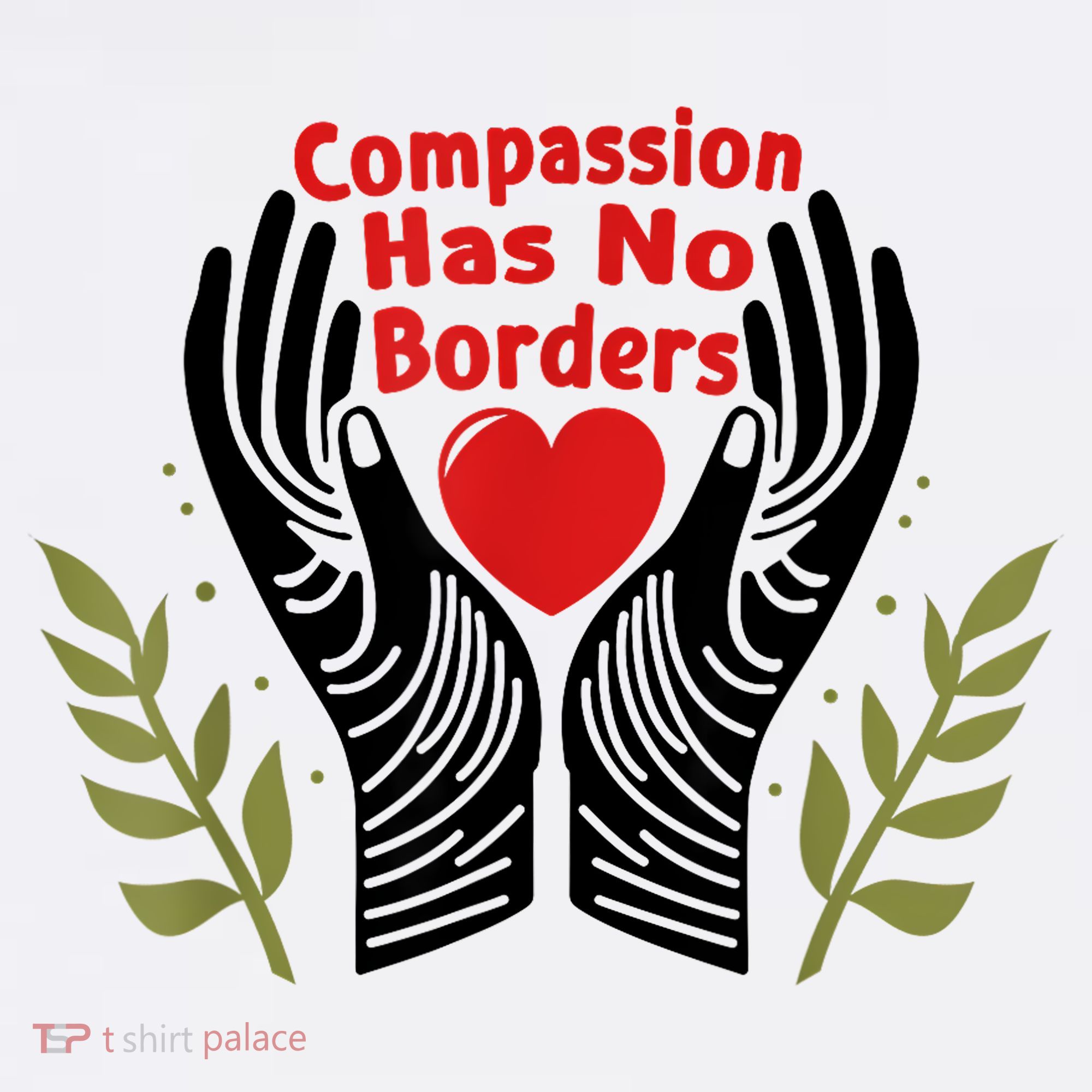Compassion Has No Borders Sweatshirt