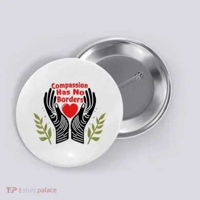 Compassion Has No Borders Button