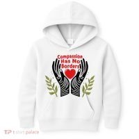 Compassion Has No Borders Kids Hoodie thumb 0