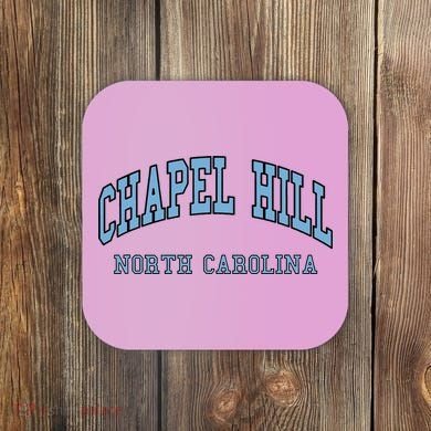 Chapel Hill North Carolina Throwback Coaster