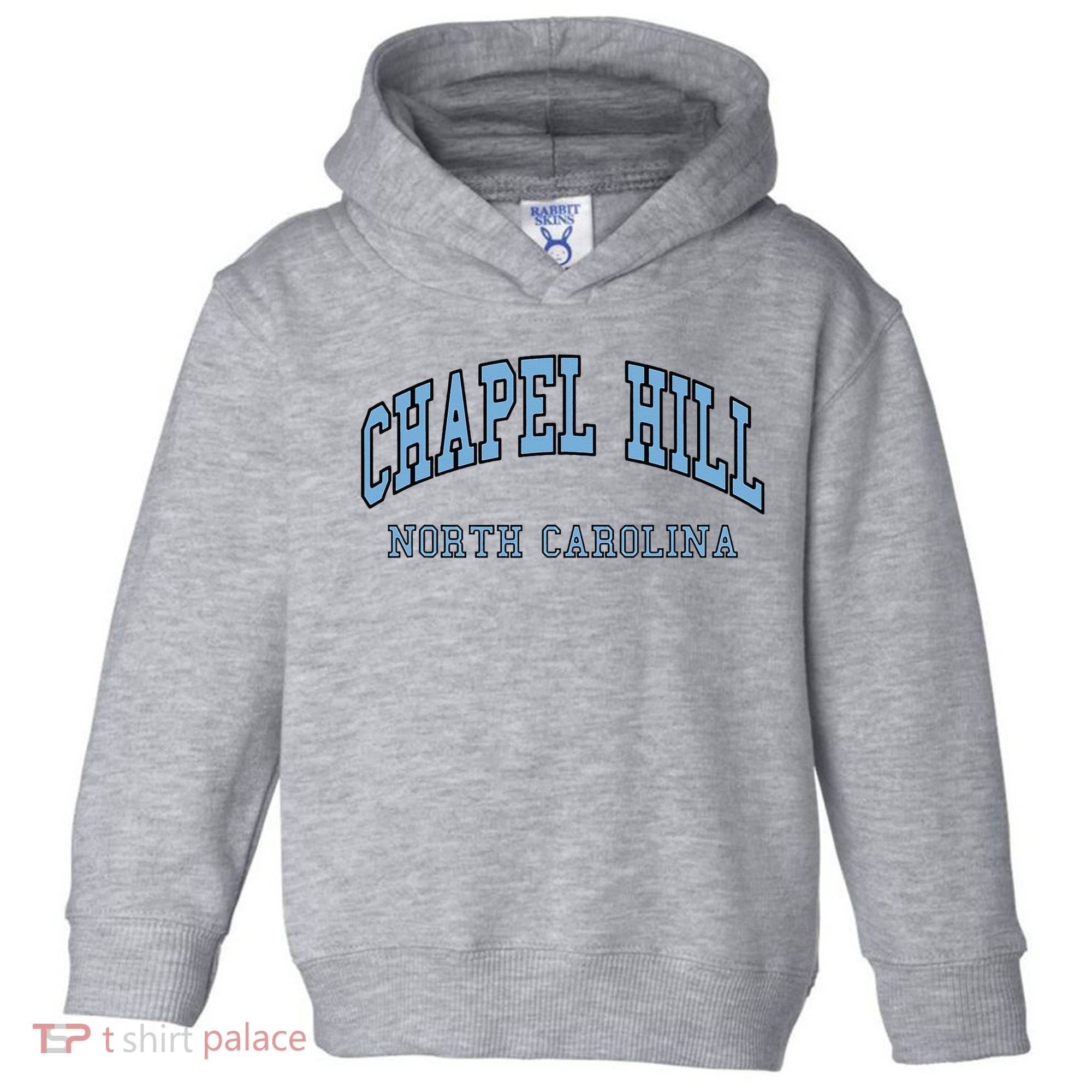 Chapel Hill North Carolina Throwback Toddler Hoodie